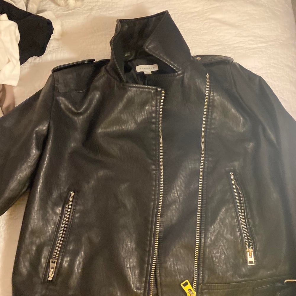 Leather jacket